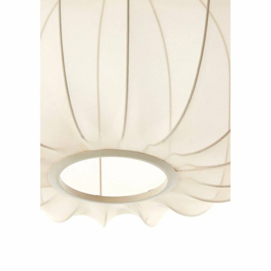 Light en Living Lampenkap Ø50x37,5 cm PLUMERIA zand New