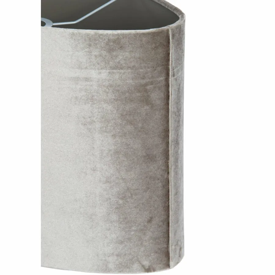 Light en Living Lampenkap ovaal recht smal 30-15-25 cm PALATA taupe Sale