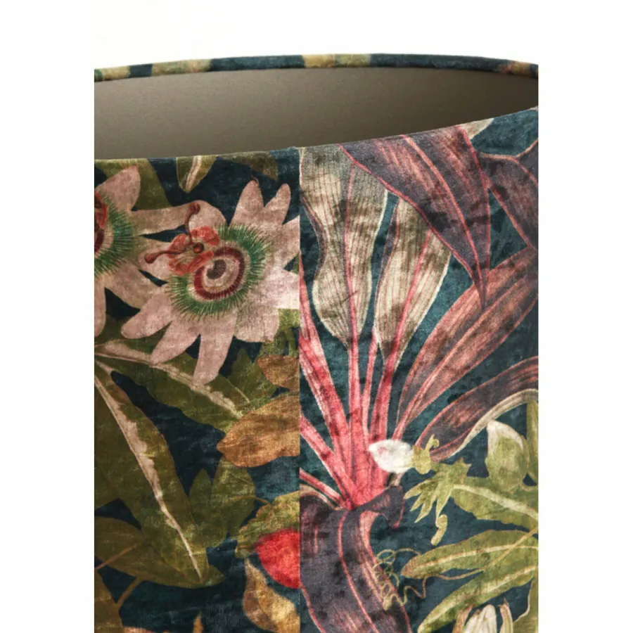 Light en Living Lampenkap ovaal recht smal 30-15-25 cm PASSION glans groen Discount