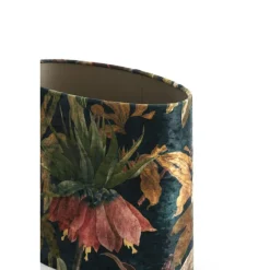 Light en Living Lampenkap ovaal recht smal 30-15-25 cm PASSION glans groen Discount
