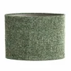 Light en Living Lampenkap ovaal recht smal 38-17,5-28 cm OSIRE groen Clearance
