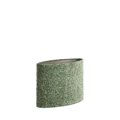 Light en Living Lampenkap ovaal recht smal 38-17,5-28 cm OSIRE groen Clearance