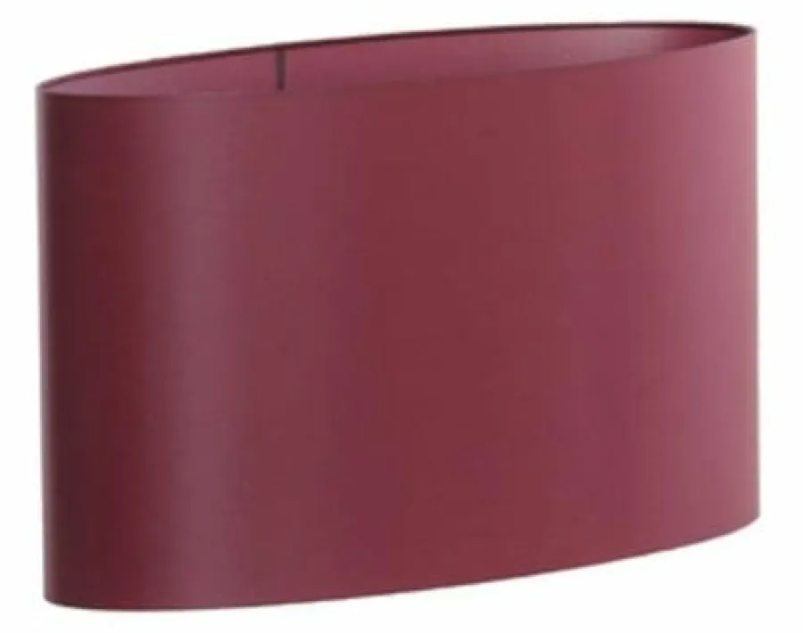 Light en Living Lampenkap ovaal recht 38x17,5x28 cm IMANI bordeaux Best