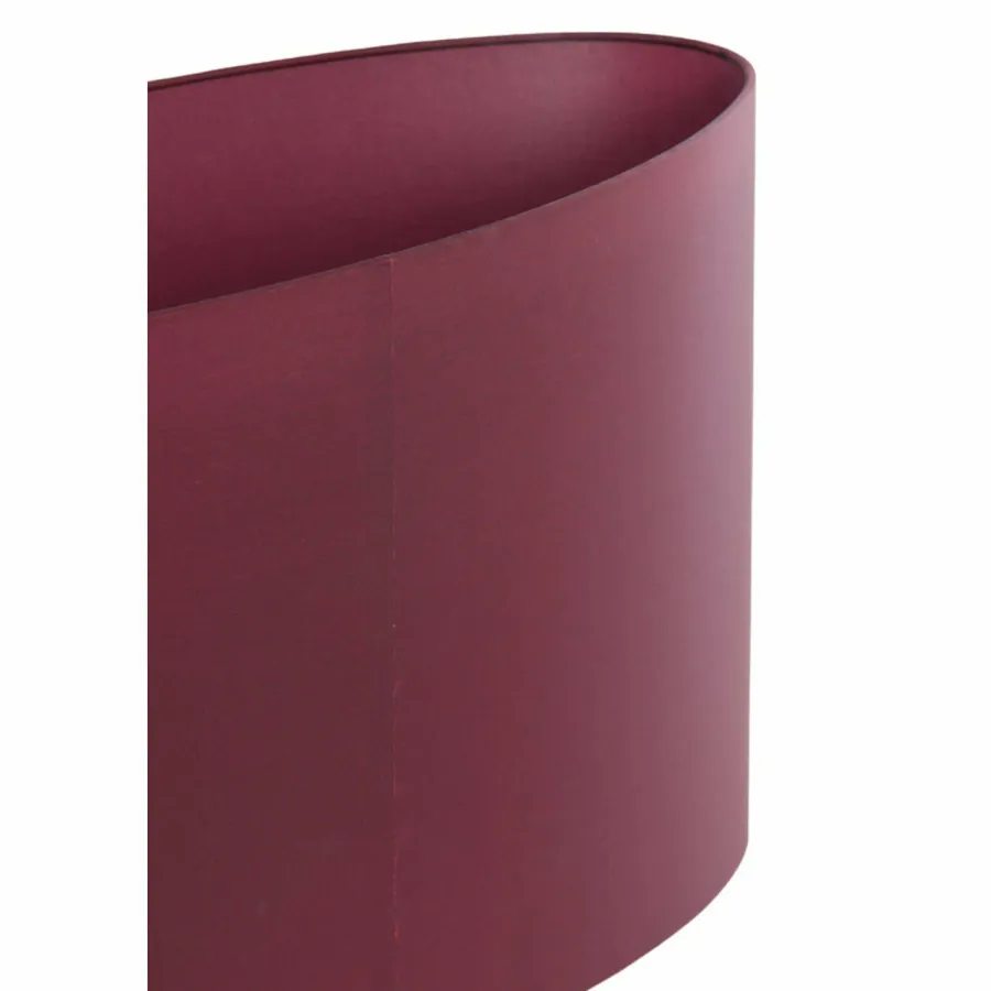 Light en Living Lampenkap ovaal recht 38x17,5x28 cm IMANI bordeaux Best