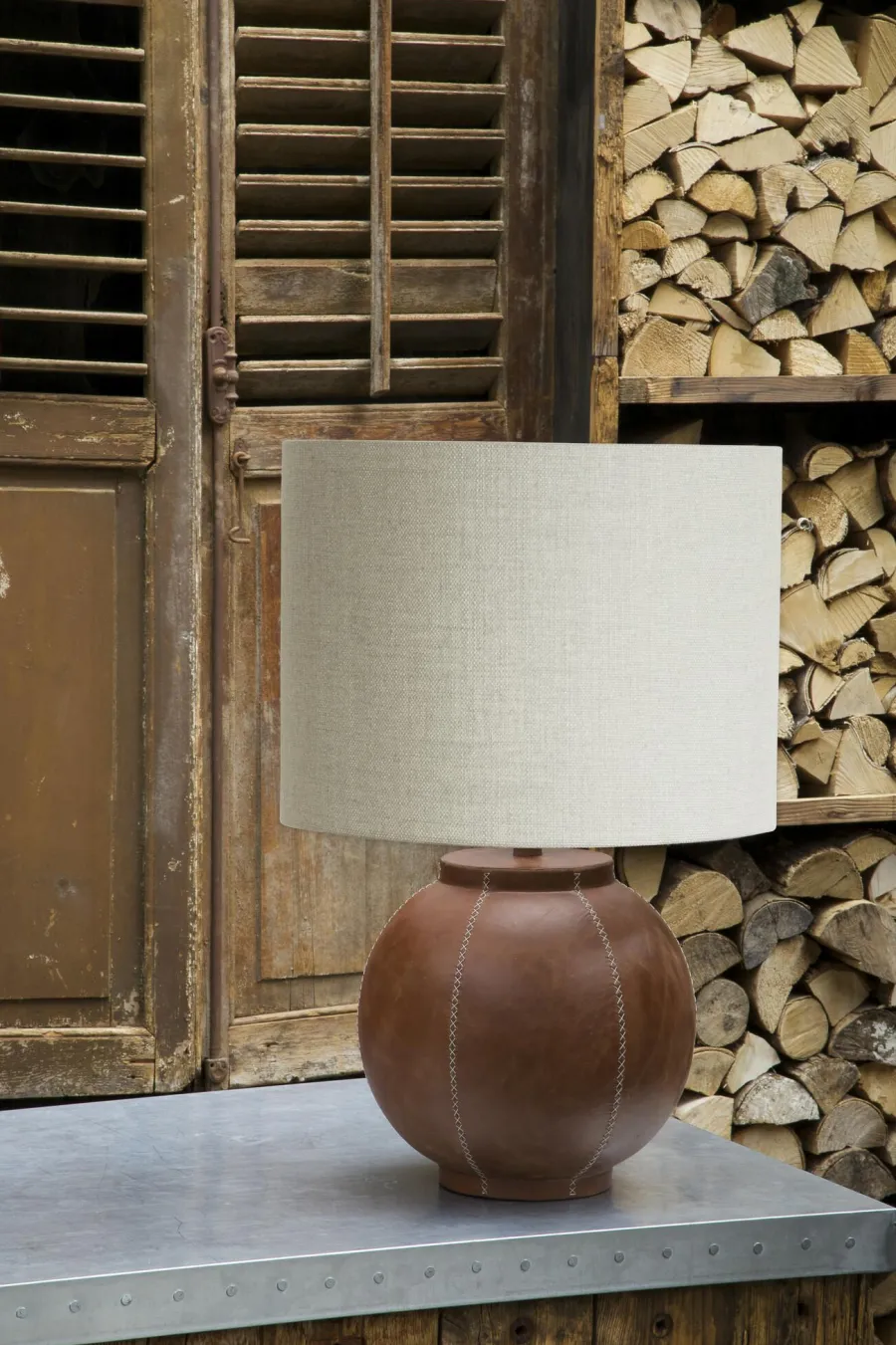 Light en Living Lampenkap cilinder 40-40-30 cm LIVIGNO eiwit Hot