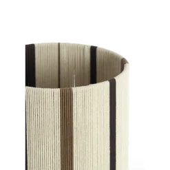 Light en Living Lampenkap cilinder 25-25-36 cm MEDAN crème+bruin+donker bruin Sale