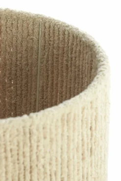 Light en Living Lampenkap cilinder 25-25-36 cm MEDANA crème Outlet