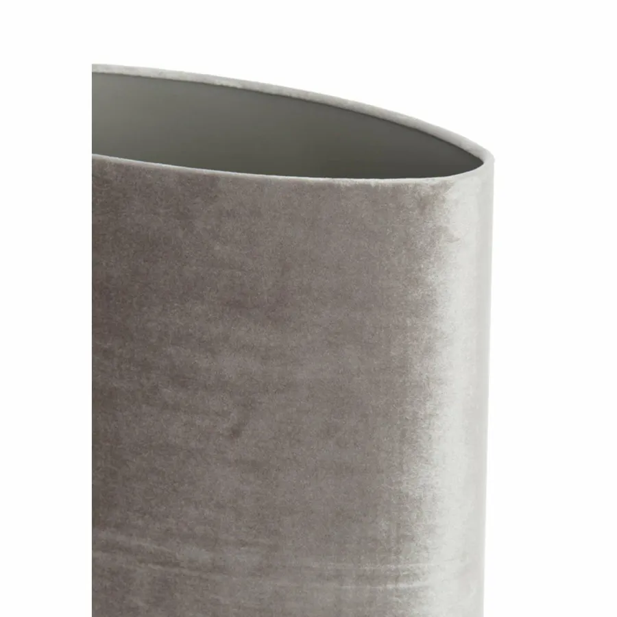 Light en Living Lampenkap ovaal recht smal 38-17,5-28 cm PALATA taupe New
