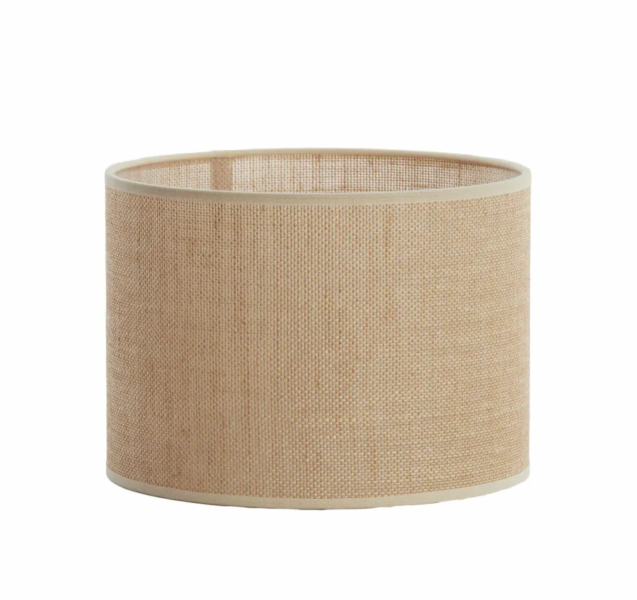 Light en Living Lampenkap cilinder 25-25-18 cm SENDAI zand Outlet