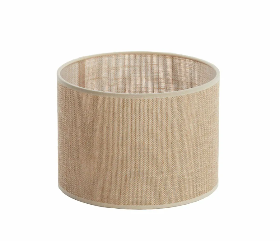 Light en Living Lampenkap cilinder 25-25-18 cm SENDAI zand Outlet