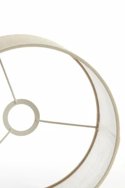 Light en Living Lampenkap cilinder 25-25-18 cm SENDAI zand Outlet