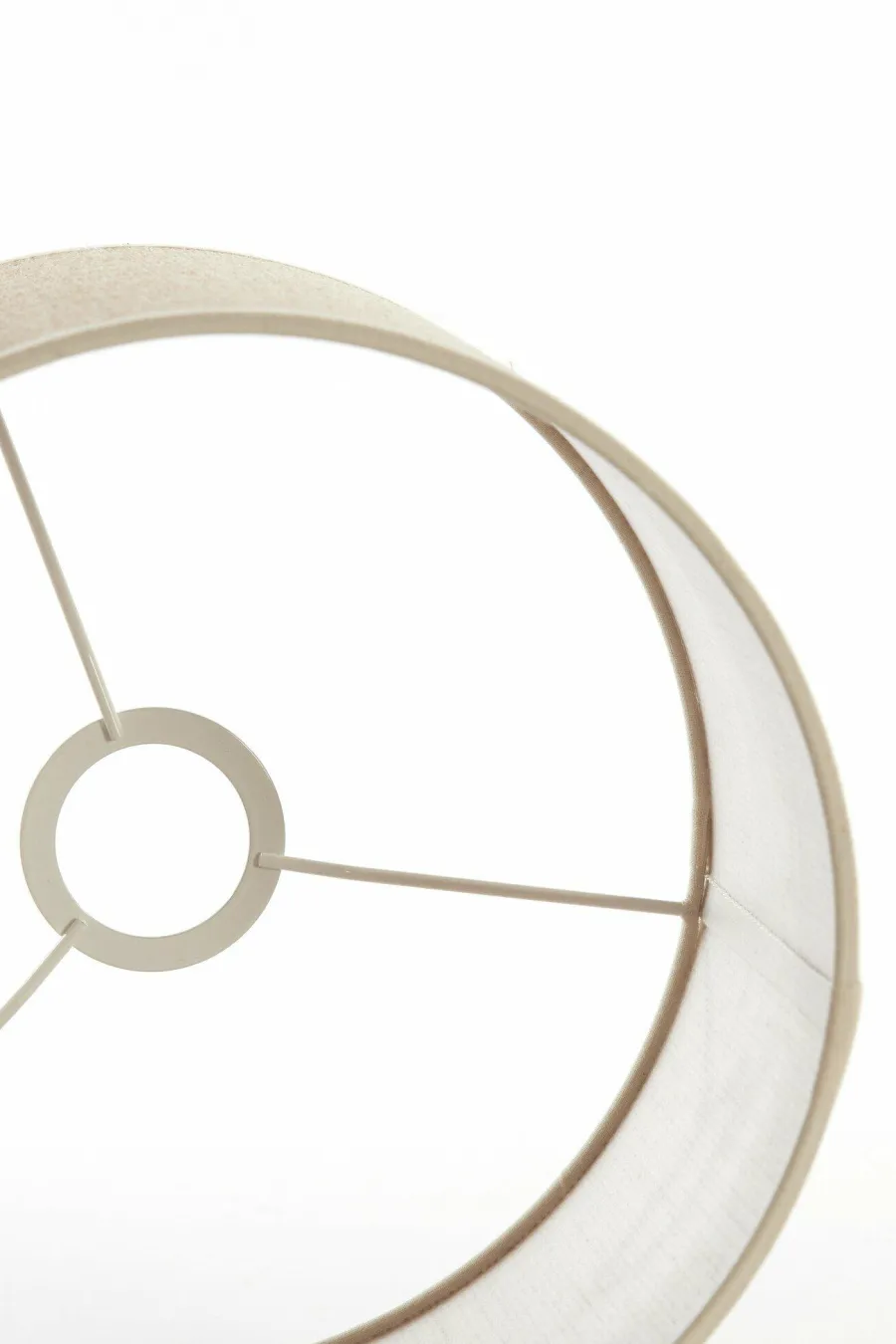 Light en Living Lampenkap cilinder 25-25-18 cm SENDAI zand Outlet