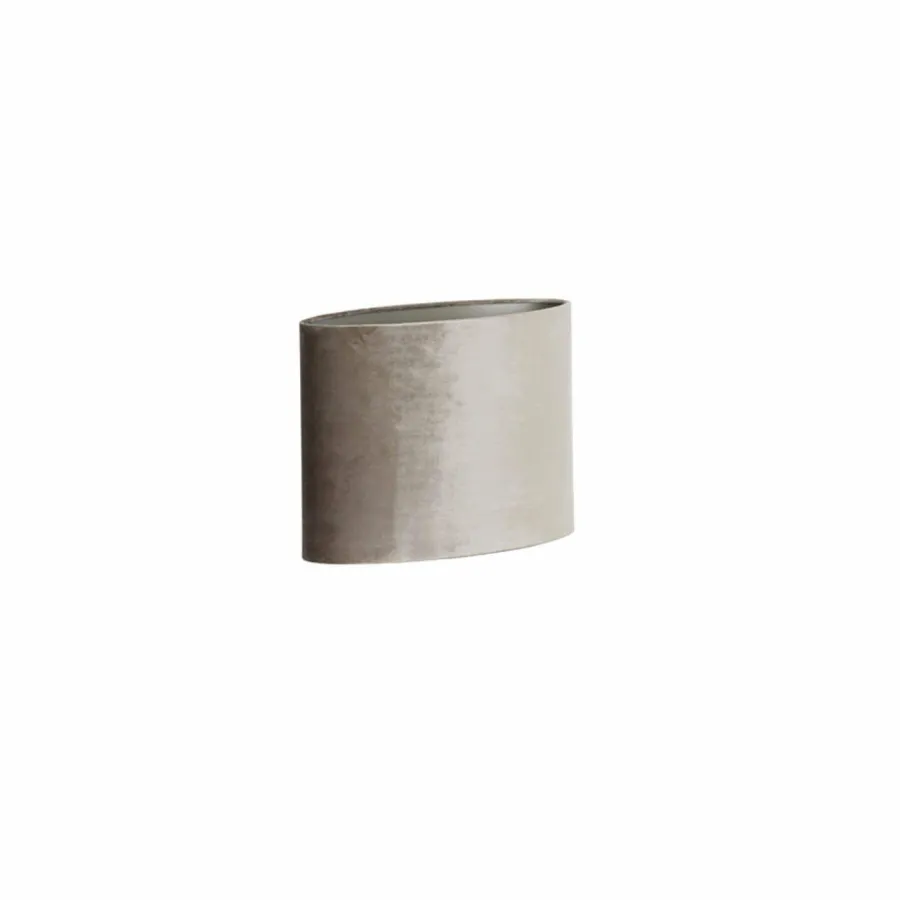 Light en Living Lampenkap ovaal recht smal 45-21-32 cm PALATA taupe Hot