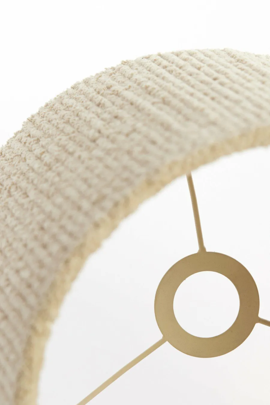 Light en Living lampenkap cilinder 30-30-40 cm MEDANA chenille crème Sale