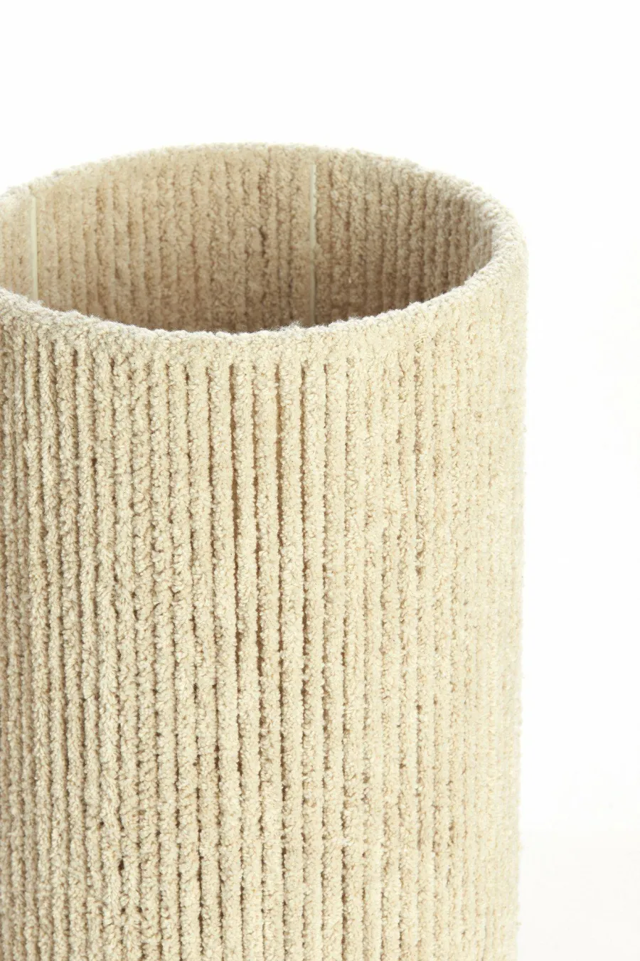 Light en Living lampenkap cilinder 30-30-40 cm MEDANA chenille crème Sale