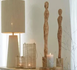 Light en Living Lampvoet Ø16,5x35 cm YELOS mat crème Best