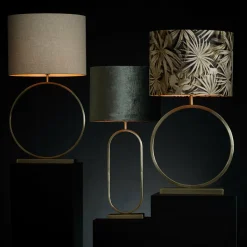 Light en Living Lampvoet JAMIRI licht goud - 2 maten