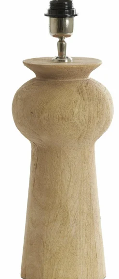 Light en Living Lampvoet Ø17x35 cm BAGLIO hout mat naturel Clearance