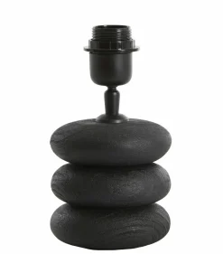 Light en Living Lampvoet Ø12x12 cm BUDONGO hout zwart Online