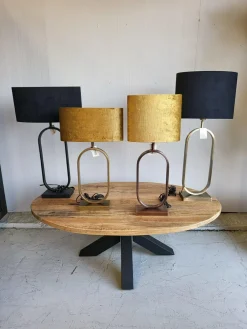 Light en Living Lampvoet 21x10x45 cm JAMIRI antiek brons Discount