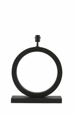 Light en Living Lampvoet 41x13x55 cm TINAR hout mat zwart Outlet