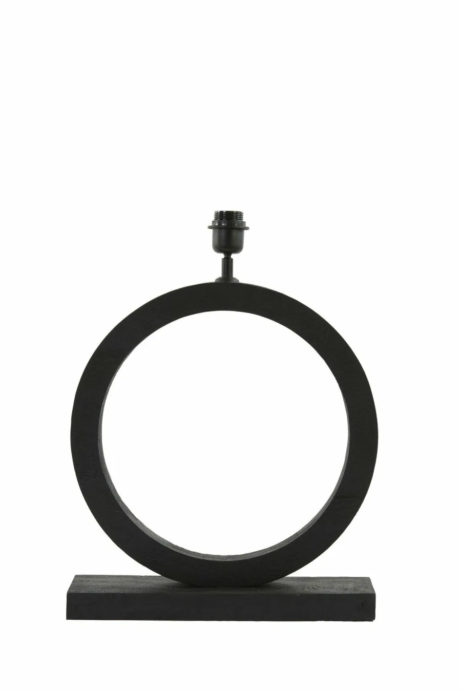 Light en Living Lampvoet 41x13x55 cm TINAR hout mat zwart Outlet
