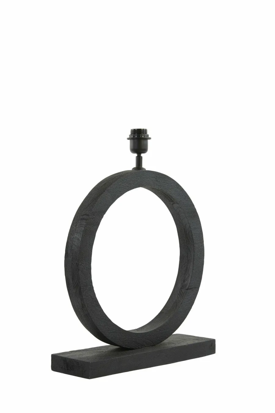 Light en Living Lampvoet 41x13x55 cm TINAR hout mat zwart Outlet
