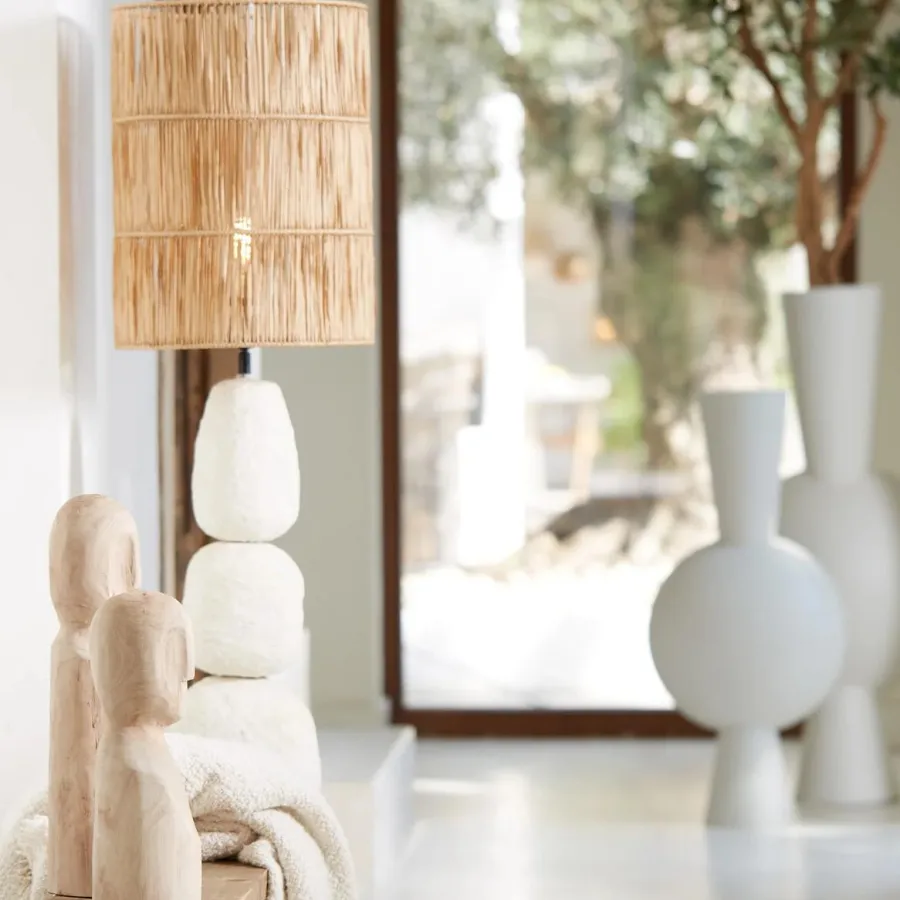 Light en Living Lampvoet Ø22x52 cm MARREE crème