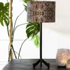 Light en Living Lampvoet 15,5x15,5x40 cm DENNIS mat zwart Hot