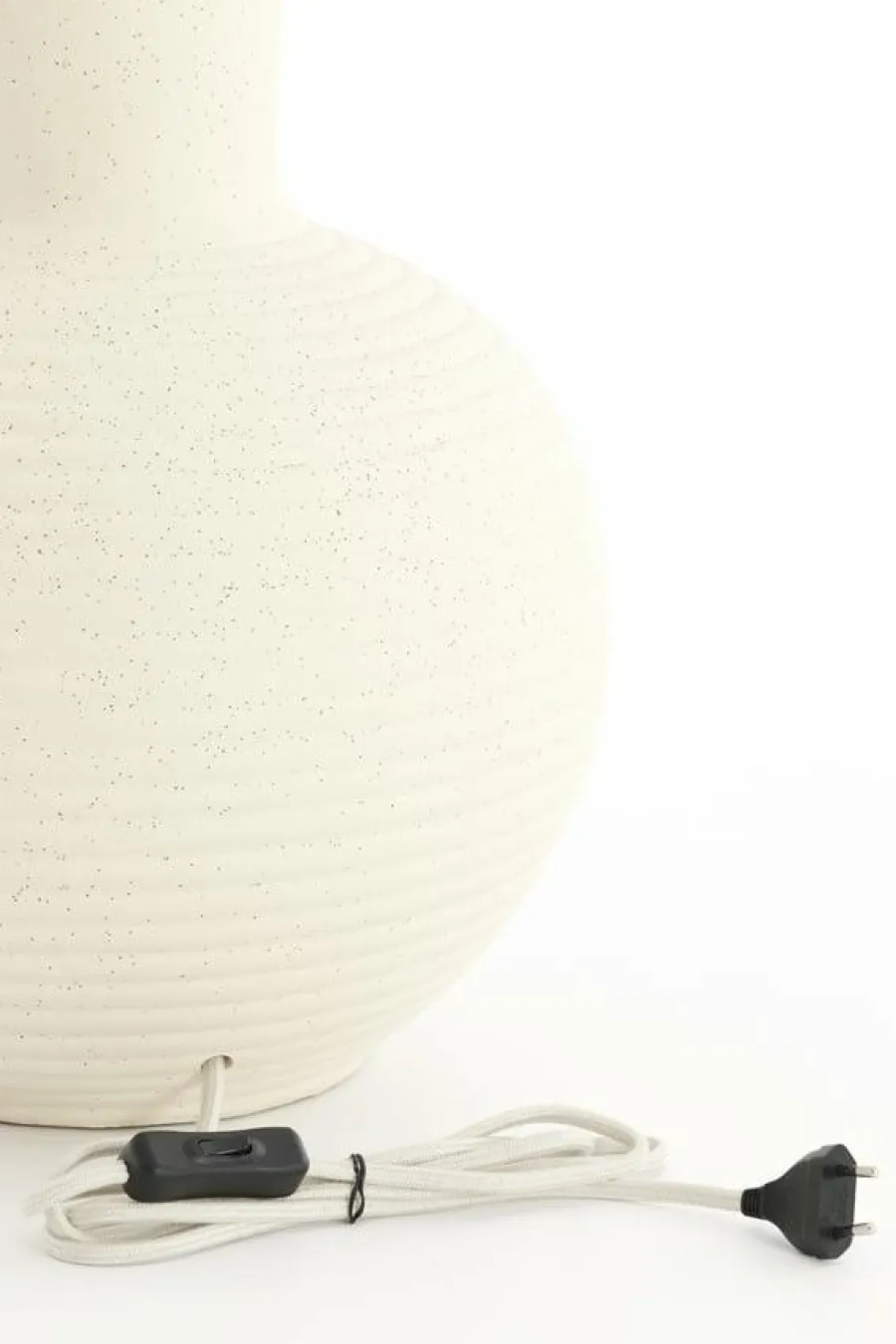 Light en Living Lampvoet Ø28,5x52 cm ULLOA keramiek mat creme Online