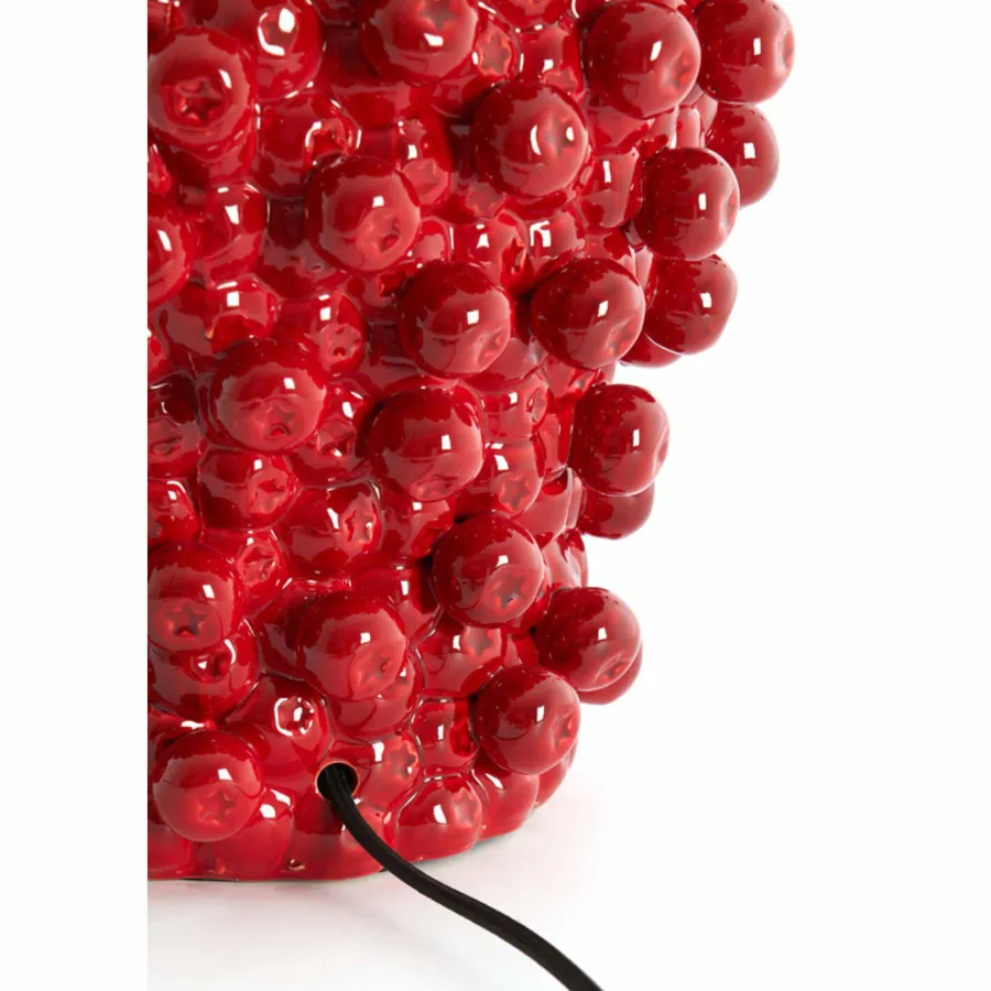Light en Living Lampvoet Ø25,5x27 cm BERRIES keramiek rood Discount