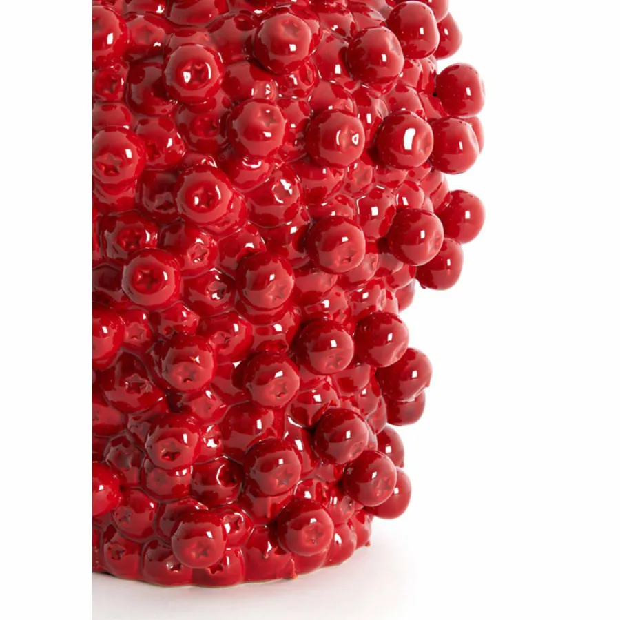 Light en Living Lampvoet Ø25,5x27 cm BERRIES keramiek rood Discount