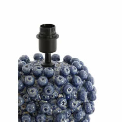 Light en Living Lampvoet Ø31,5x35 cm BERRIES keramiek donker blauw New