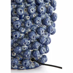 Light en Living Lampvoet Ø31,5x35 cm BERRIES keramiek donker blauw New