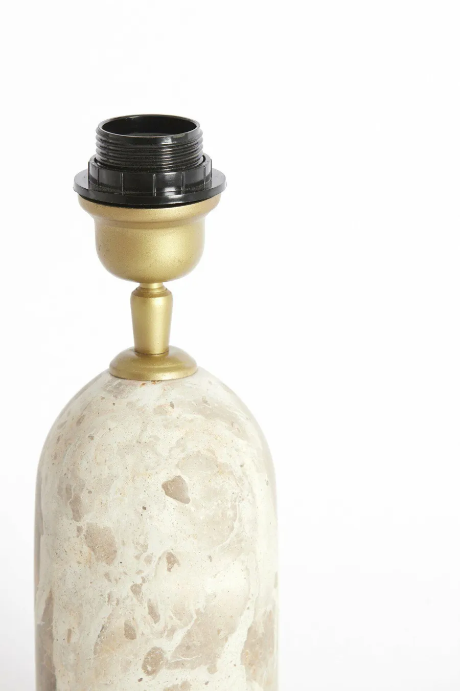 Light en Living Lampvoet Ø9x28 cm MALIKI marmer zand Clearance