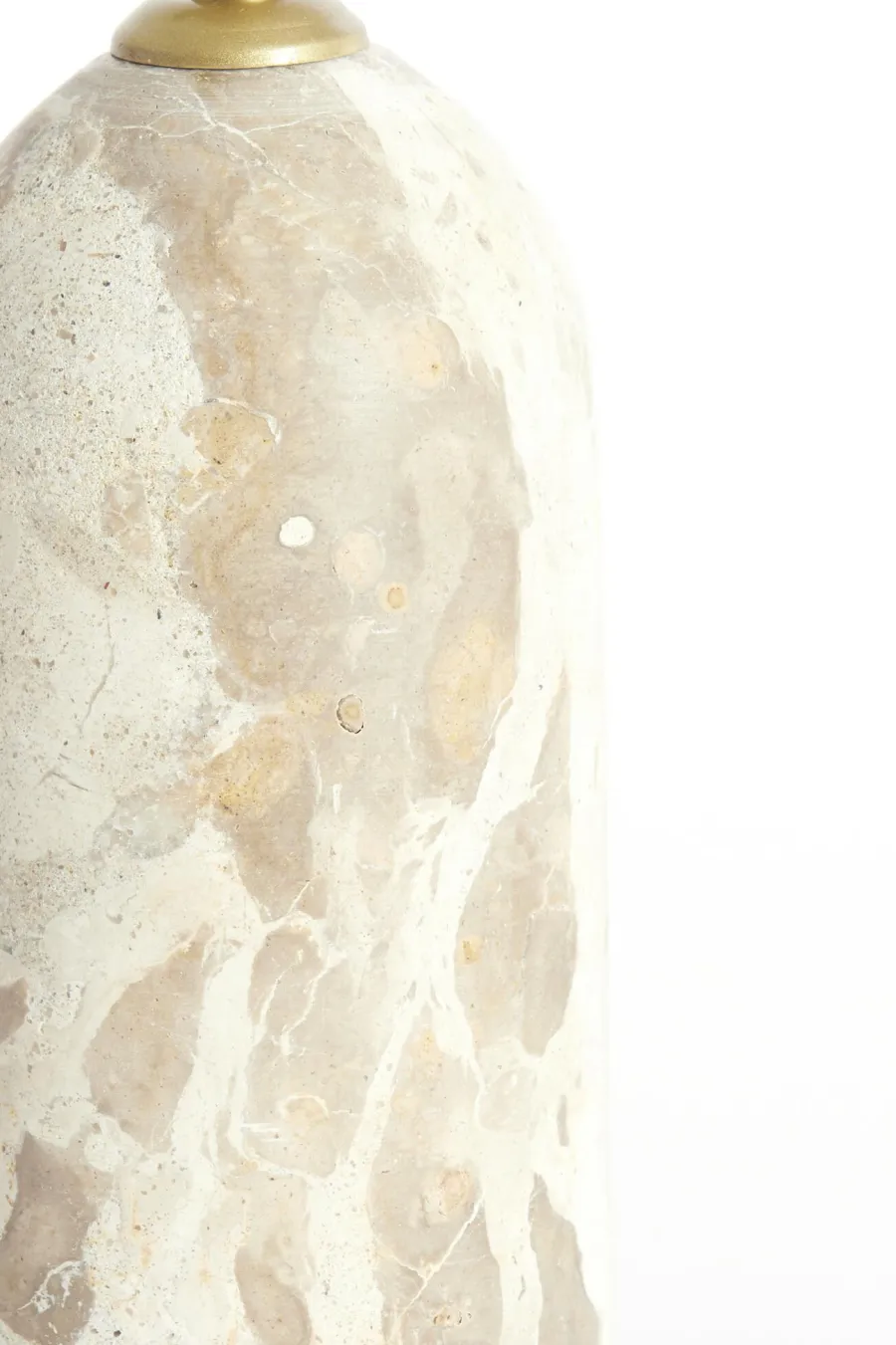 Light en Living Lampvoet Ø9x28 cm MALIKI marmer zand Clearance