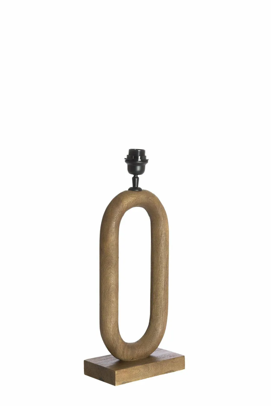 Light en Living Lampvoet 20x12x44 cm PACECO hout grijs-donker bruin Best