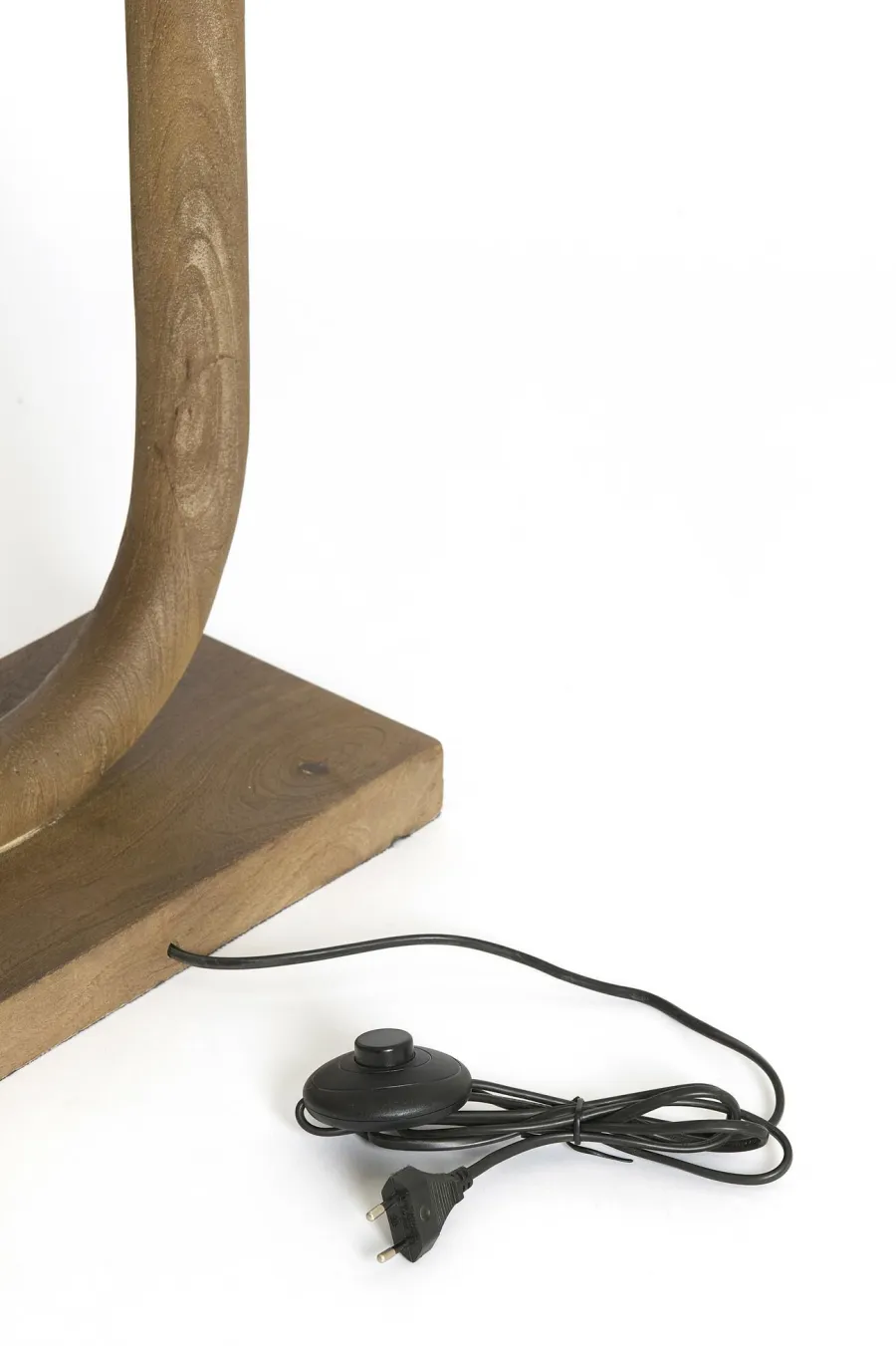 Light en Living Lampvoet 20x12x44 cm PACECO hout grijs-donker bruin Best