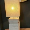Light en Living Lampvoet 16x16x32 cm AMTA keramiek crème Best