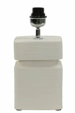Light en Living Lampvoet 16x16x32 cm AMTA keramiek crème Best