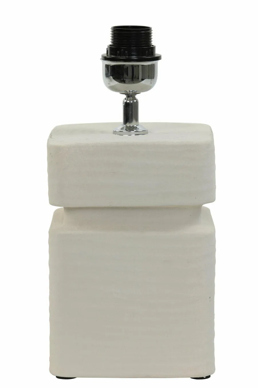 Light en Living Lampvoet 16x16x32 cm AMTA keramiek crème Best