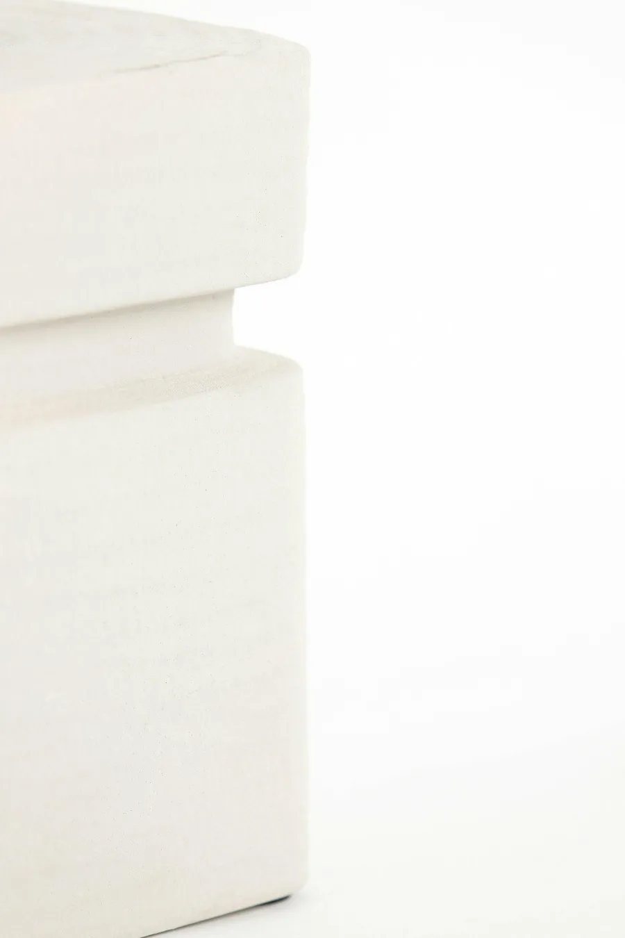 Light en Living Lampvoet 16x16x32 cm AMTA keramiek crème Best