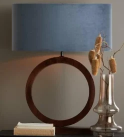 Light en Living Lampvoet 51x13x64 cm TINAR hout mat zwart Clearance