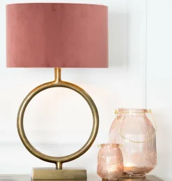 Light en Living Lampvoet LIVU ruw antiek brons - Diverse afmetingen New
