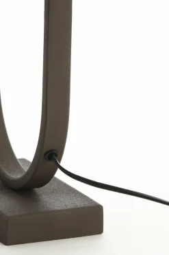 Light en Living Lampvoet 20x13x55 cm JAMIRI bruin Discount