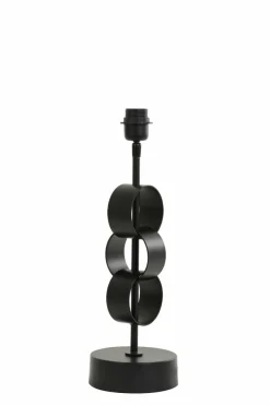 Light en Living Lampvoet Ø15x42 cm CIRCULUM mat zwart Best