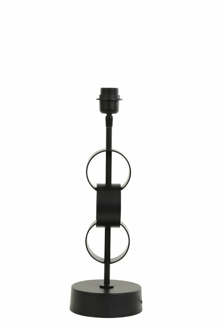 Light en Living Lampvoet Ø15x42 cm CIRCULUM mat zwart Best