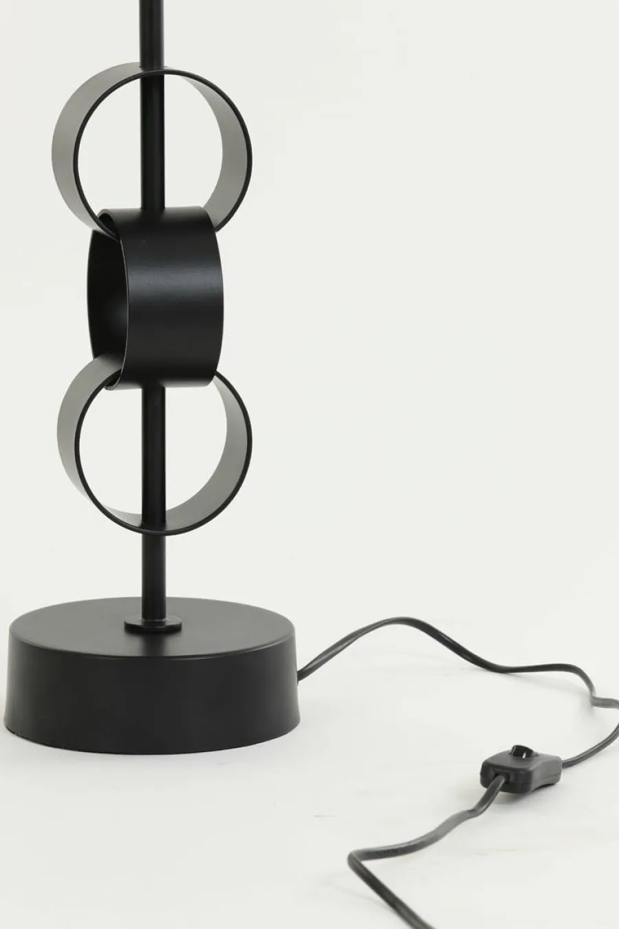Light en Living Lampvoet Ø15x42 cm CIRCULUM mat zwart Best