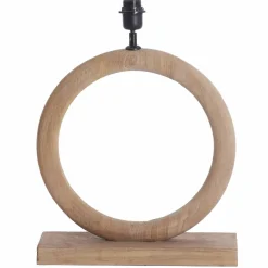 Light en Living Lampvoet 41x13x44 cm NUBIA hout mat naturel