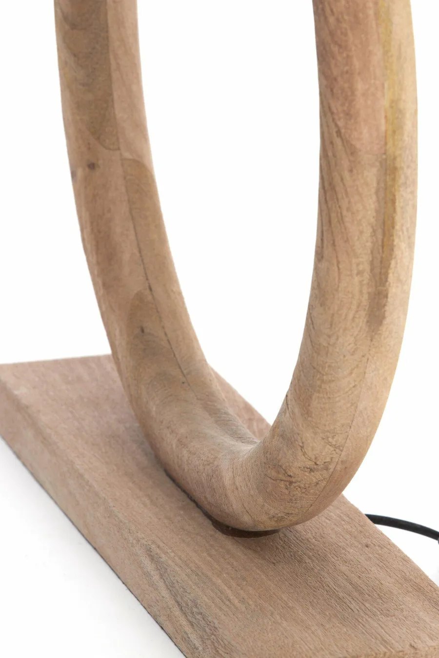 Light en Living Lampvoet 41x13x44 cm NUBIA hout mat naturel